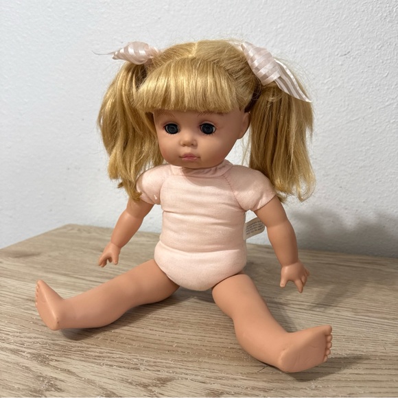 Alexander Doll Co 14” Blonde Vinyl Doll 1999 Vintage Pigtails Sleepy Eyes - Picture 8 of 11